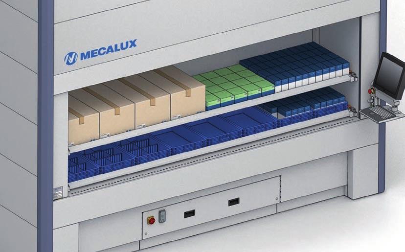The vertical warehouse system Clasimat is a new automated storage