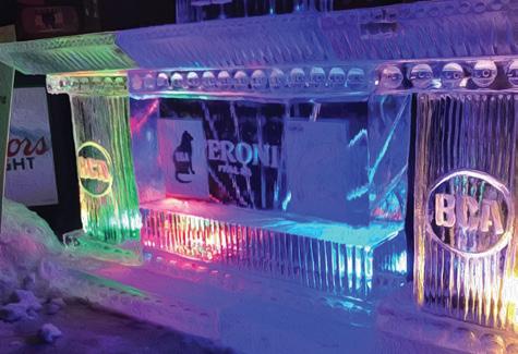 BCA ICE BAR January 19, 2019 Have a cold one on a cold one!