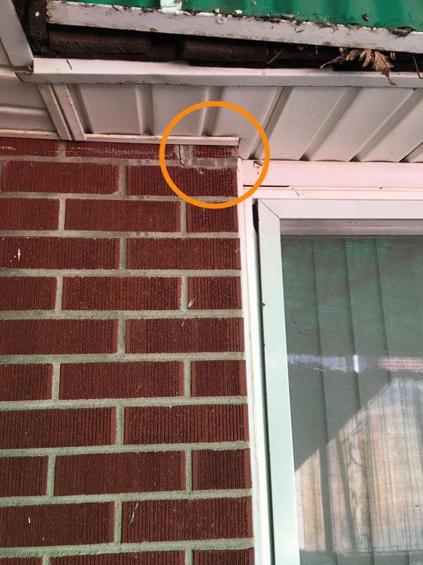 SIDING There appears to be multiple layers of