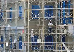 Scaffolds- As described there are many different types and assist us to work This is an