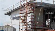Stair Scaffold Used to access elevated surfaces such as different floor