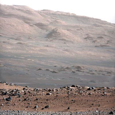 Curiosity lands on Gale Crater 2012 1. Evidence of an ancient streambed 2.