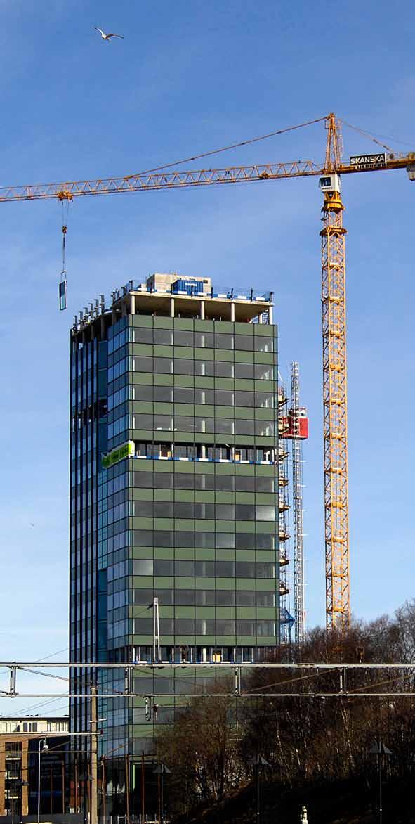 Unofficial World Record? In Norway the system has been used for Forum Jæren - a 19-storey building in Stavanger. A Skanska building contract.
