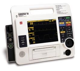 FULL-FEATURED DEFIBRILLATION AND INDUSTRY-STANDARD MONITORING, ALL LOADED INTO A SINGLE, PORTABLE DEVICE.