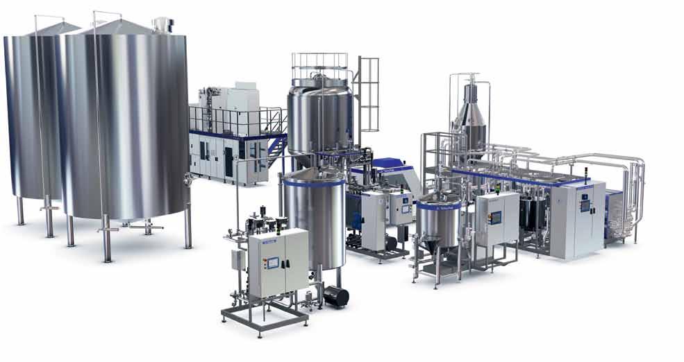 In fact, Tetra Pak can customize a production solution for you that will enable you to run different beverages with different specifications simultaneously in parallel lines, or in succession with