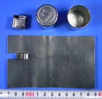 crucible Crucible stage Stainless steel sheet Ca shot Ti sponge TIG weld Stainless steel reaction chamber