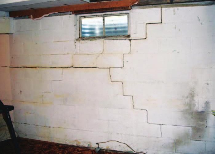 straighten foundation walls and keep them in place securely and