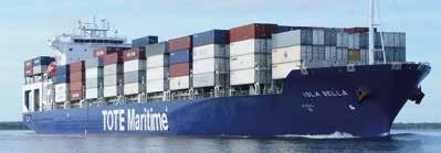 Container Ship; TOTE World s first