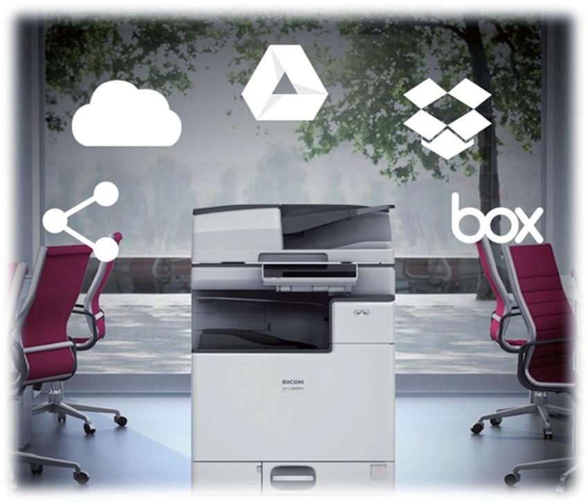 Cloud Workflows Scan directly into cloud accounts like SharePoint, OneDrive for Business, Google Drive, Dropbox and Box Take advantage of cloud workflows that reduce manual