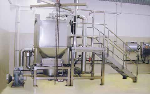 creating a better quality mix. IBC WASHING / DRYING SYSTEM The biggest advantage of an IBC System installation, is that the IBC can be washed and dried without, any downtime at the production level.