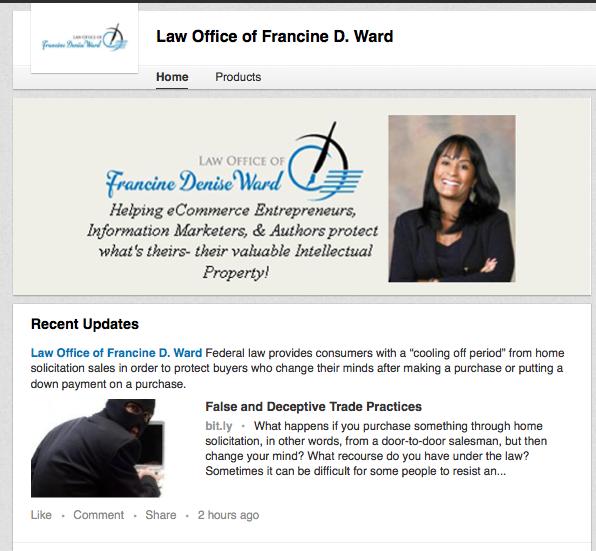 This law firm page included as a reference only.