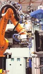 Application sectors CNC machine tending A robot can be equipped with single or multiple gripping systems.