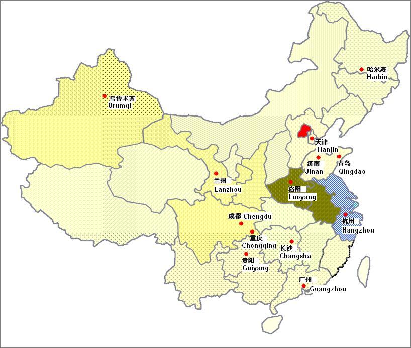 中国城市网络 CAI-Asia China City Network 及合作城市 & other
