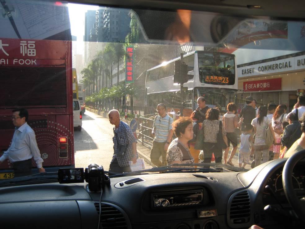 Hennessy Road Air quality on Hennessy Road is the worst Consequence of different factors Bus