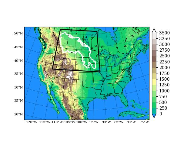 Convection-permitting climate forcing (WRF CONUS current & future