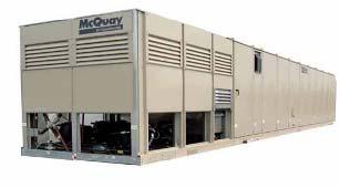 Applied Packaged Rooftop Systems Evaporative-Cooled Condenser - 75 to 150 tons Blow-through or Draw-through cooling Walk-in service vestibule contains: Water connections Controls Water treatment and