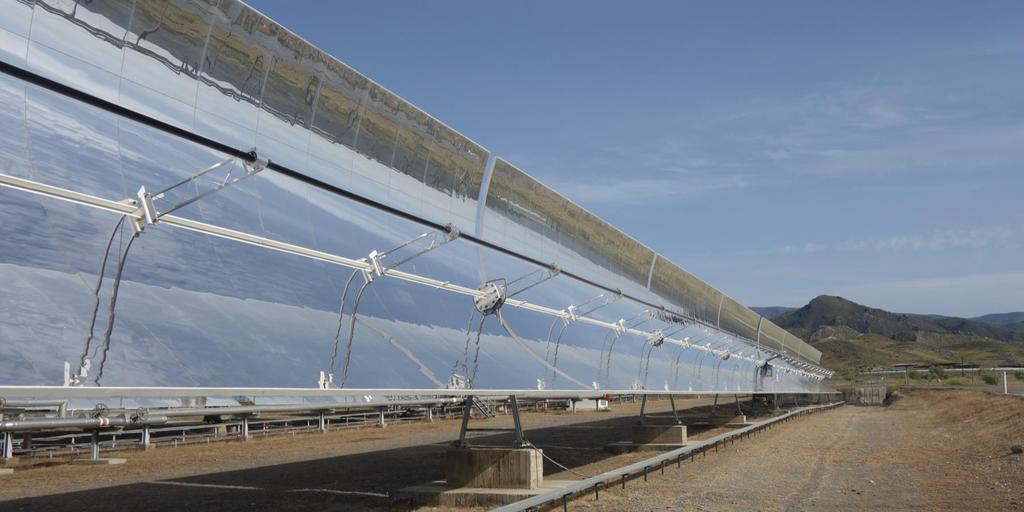 World s First Parabolic Trough