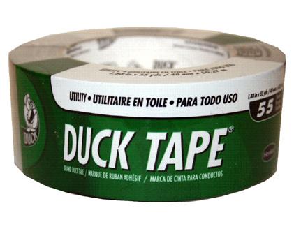 063-03660 Ducktape Brand Duct Color: Silver (1.88" x 55yds/Roll) $9.