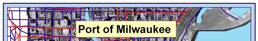 Satellite Image: Port of Milwaukee