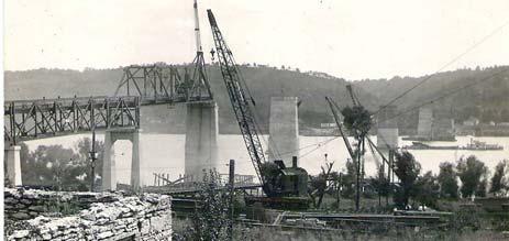 Bridge History 3,181-foot long truss structure with two 10-foot wide travel lanes
