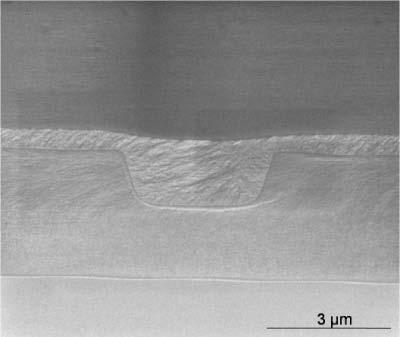 2 (a) (b) SEM picture of the imprinted low index PSQ-LL