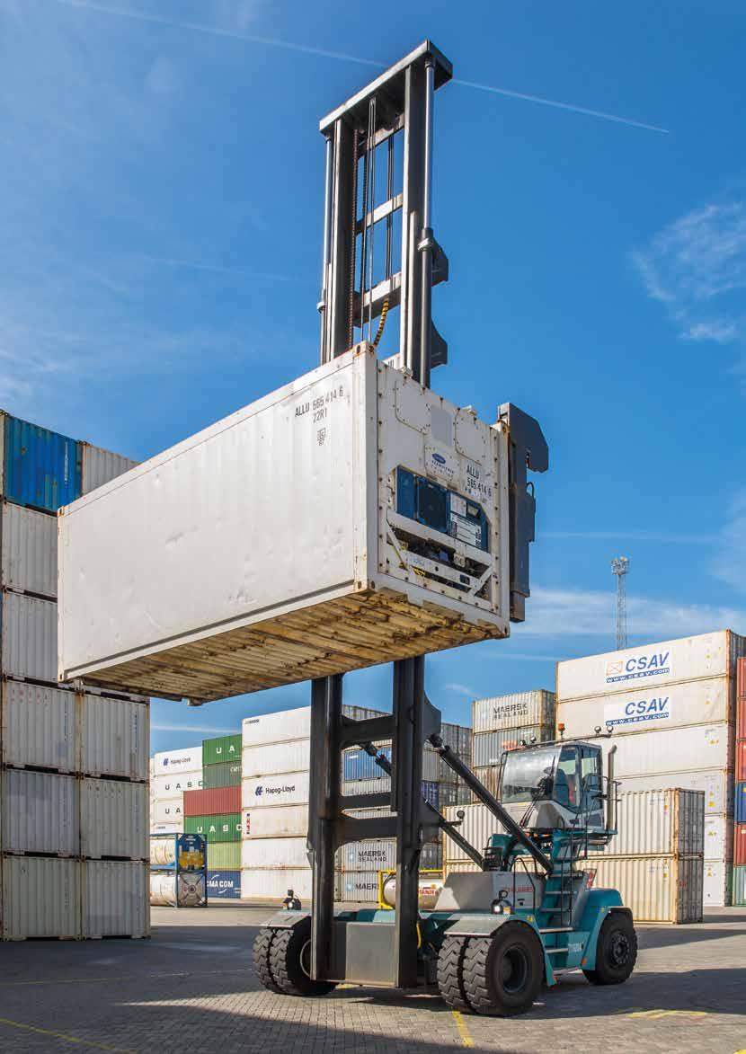 SHORT-TERM, LONG-TERM OR FULLY OPERATIONAL CONTAINER HANDLING PEINEMANN CONTAINER HANDLING IS SPECIALIZED IN RENTAL, SALES, SERVICE AND MAINTENANCE OF CONTAINER HANDLING EQUIPMENT.