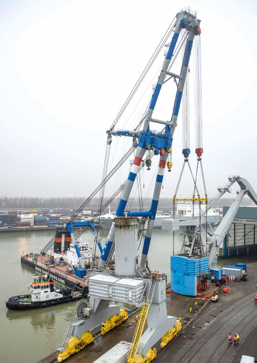 PORT PROJECTS, MAINTENANCE & CONSULTANCY PORT SERVICES PEINEMANN PORT SERVICES PROVIDES SERVICE FOR ALL BRANDS OF CARGO HANDLING EQUIPMENT IN PORTS, TERMINALS AND HEAVY INDUSTRY.