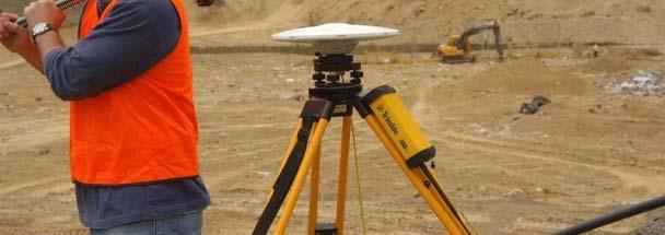 setup Site measurements and as-builts Site stakeout Grade checking