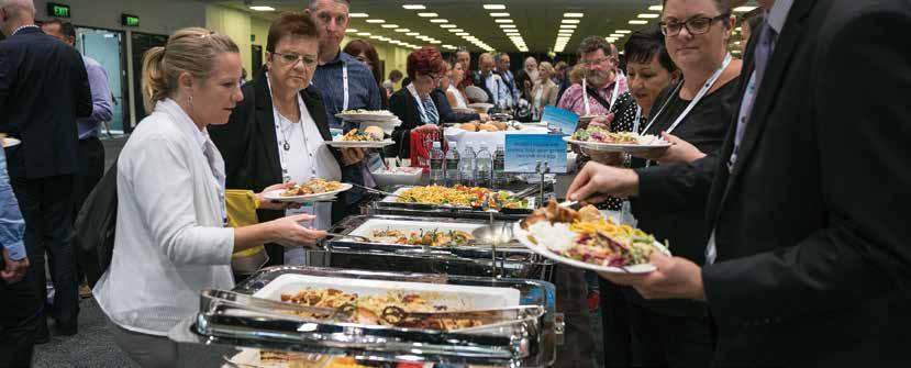 DINING HUB SPONSOR NON AFFILIATE $6,500 Delegates appreciate nothing more than the opportunity to rest their feet, enjoy refreshments and relax in the breaks.