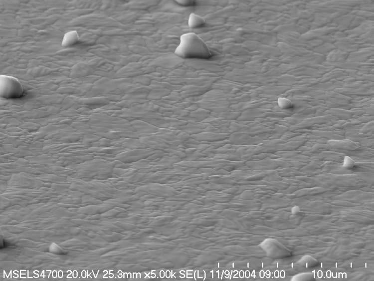 Crystallographic Orientation 16 µm pure Sn on phosphor