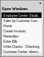 L E S S O N 1 Finding information to help you get started If you re new to QuickBooks, the QuickBooks Learning Center window displays when you open a company file.