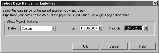 Doing payroll with QuickBooks Writing a check for payroll taxes QuickBooks recommends that you set up scheduled tax payments for your payroll taxes.