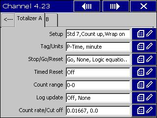 It has a single constant of 1, with an engineering range of 0 to 1 and is used as the basis for a timer Logic equation configuration Logic equation 1 Custom view digital 1 is the operand in this