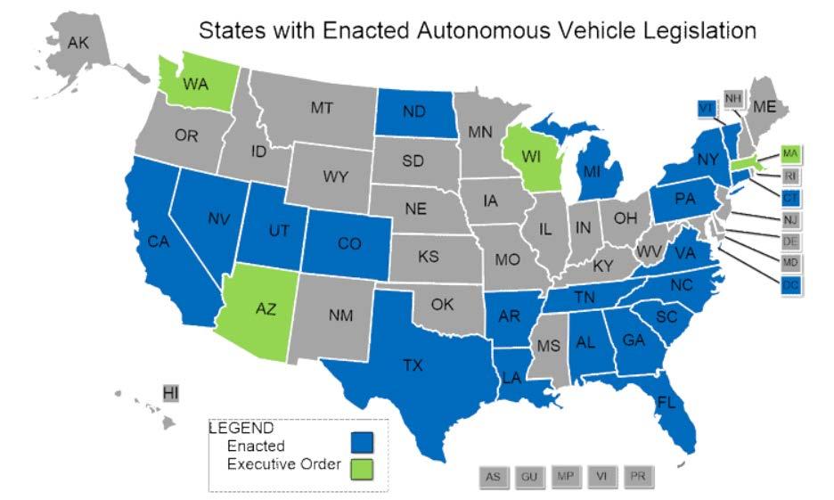 Technological Innovations Advanced technology will change the freight industry such as autonomous vehicles and truck platooning Over twenty states, including Tennessee, have currently
