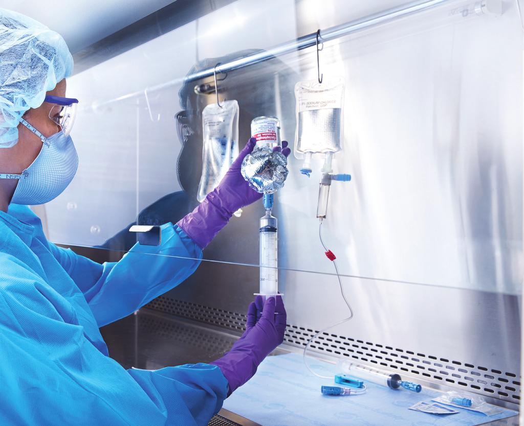 Enhance safety with compounding and infusion system technology that connects to your EHR Maintain drug vial sterility for up to ICU Medical s easy-to-use