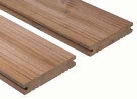 construction 384 pcs/pallet exterior - D30 sg For the perfect look END-MATCHING & CLIPS For a tight and clean look all thermo-pine