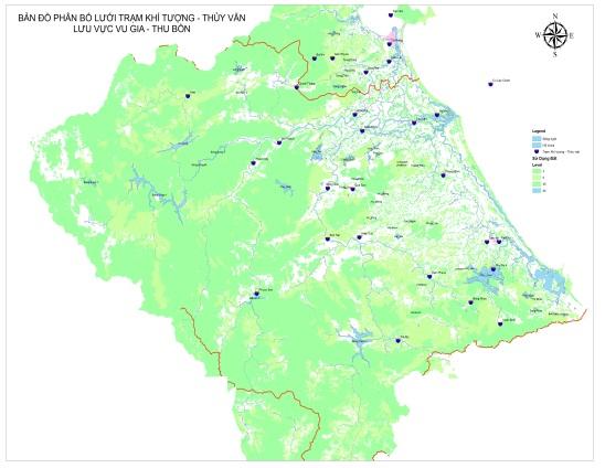 Figure 1: Cu de catchment 3 Methodology The proposal method presented in this study is: The first step, applying a distributed deterministic hydrological model MIKE SHE which was developped by