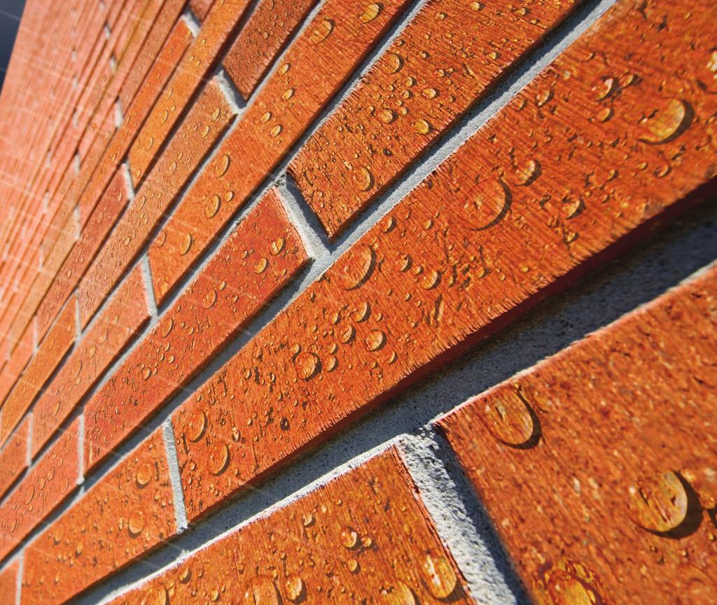 Stormdry is a colourless *, breathable, water-repellent treatment for brick, concrete, and stone walls.