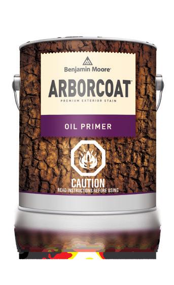 finishes designed to enrich hardwoods O il primer offers excellent adhesion and stain-blocking properties ARBORCOAT alkyd finishes penetrate deeper into the wood, provide