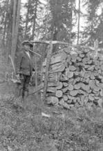Piles of firewood, Central Finland, 1954 (Lusto) Oil-crises woke-up the interest again in 70 s and then again in 80 s Use of wood residues in forest industry and peat in municipal power and heat