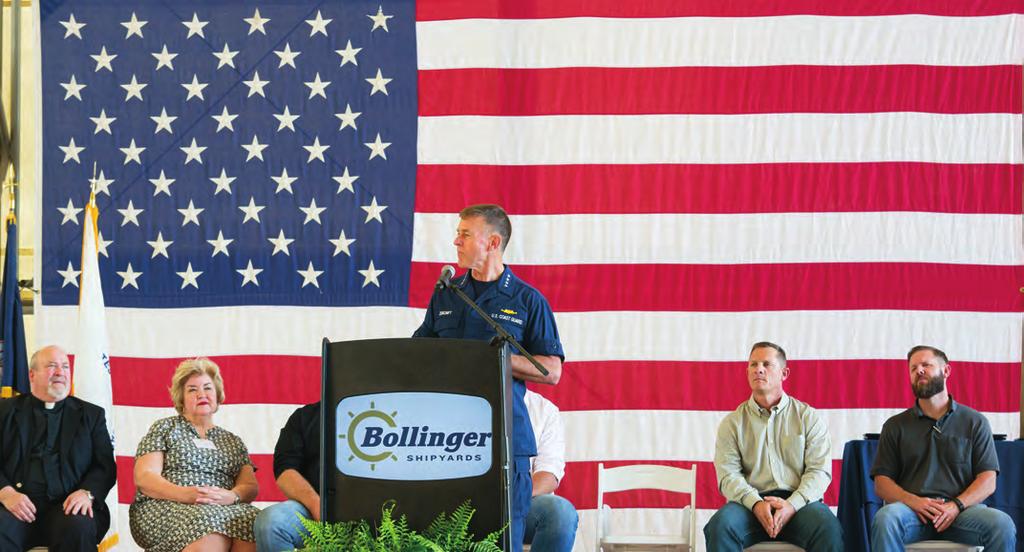 Company Overview Bollinger Shipyards provides new construction, repair and conversion products and support services to the commercial offshore energy and marine transportation markets around the
