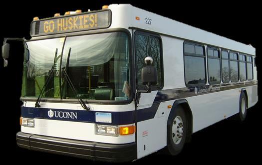 ) Take advantage of the UConn Bus system (which use 2% biofuel!