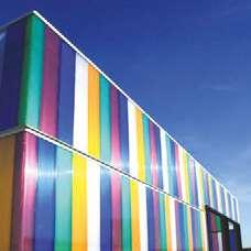 17 338 LP SPECIFICATIONS Construction of 338 LP translucent wall system consisting of: Load (N/m 2 ) Load (N/m 2 ) Polycarbonate multiwall panel, external co-extruded UV-protection, diagonal 6 wall