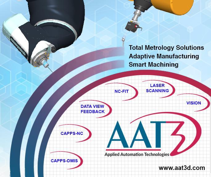 AAT PRODUCTS SOFTWARE that makes machine smarter by self measuring and correcting its own process SOFTWARE that networks industrial machines to create factory wide IoT and AI to