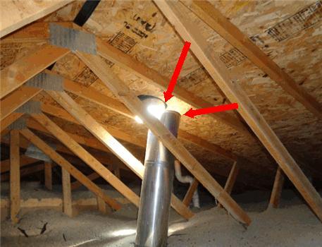 Blown cellulose 22) Attic Insulation Conditions AS No moisture or signs of