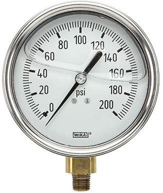 1/2 inch Pressure Gauge 0-100 PSI TG-NB-160-35 3 1/2 inch Pressure Gauge 0-160 PSI TG-NB-200-35 3 1 2 inch Pressure Gauge 0-200 PSI TG-NB-300-35 3 1/2 inch Pressure Gauge 0-300 PSII TG-NB-600-35 3