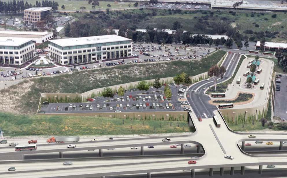 Figure 2-5. DAR Depiction for Rancho Bernardo The Managed Lanes will be partitioned from the main lanes by fixed barriers.