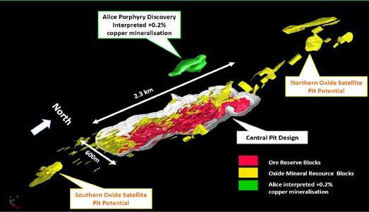 Productora PFS Oxide project adds further scale Productora Central Pit Ore Reserves set to grow!
