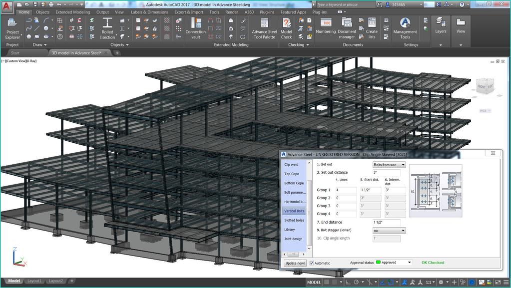 FROM AUTOCAD TO ADVANCE STEEL 3 LEVERAGE YOUR AUTOCAD INVESTMENT WITH DEDICATED TOOLS FOR STRUCTURAL STEEL DETAILING Steel detailing organizations face a difficult business environment.