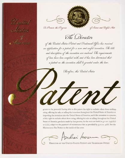 What does a patent examiner do?